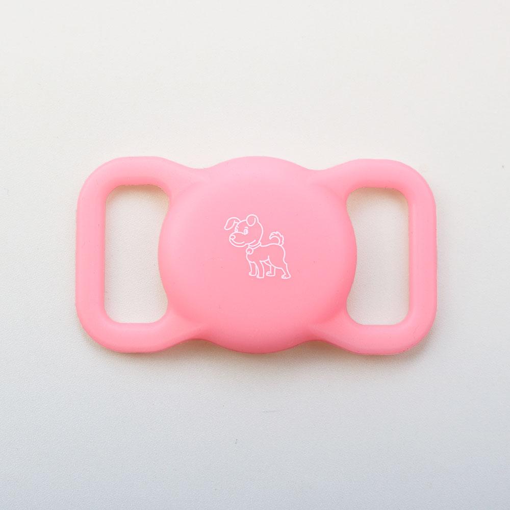 Silicone World Pet Silicone Protective Case GPS Finder Dog Cat Collar Loop For Apple Airtags For Apple Locator Tracker Anti-lost