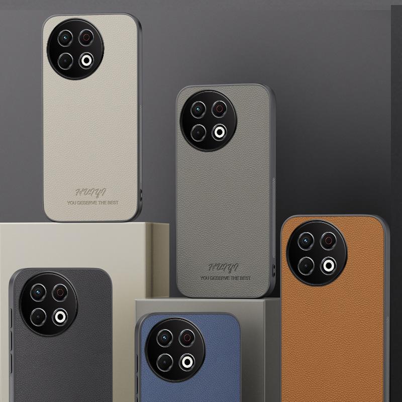 For Tecno Spark 30 Pro HOT50 4G Case Cover Pebbled Leather Hard Shockproof Phone Cover for Tecno Spark 30 Pro 4G Case
