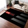 Fashion A-Aprilia Cool Motorcyle Floor Mat Soft Thickened Absorbent Non-Slip Bedroom Living Room Door Mat Home Flannel Rugs