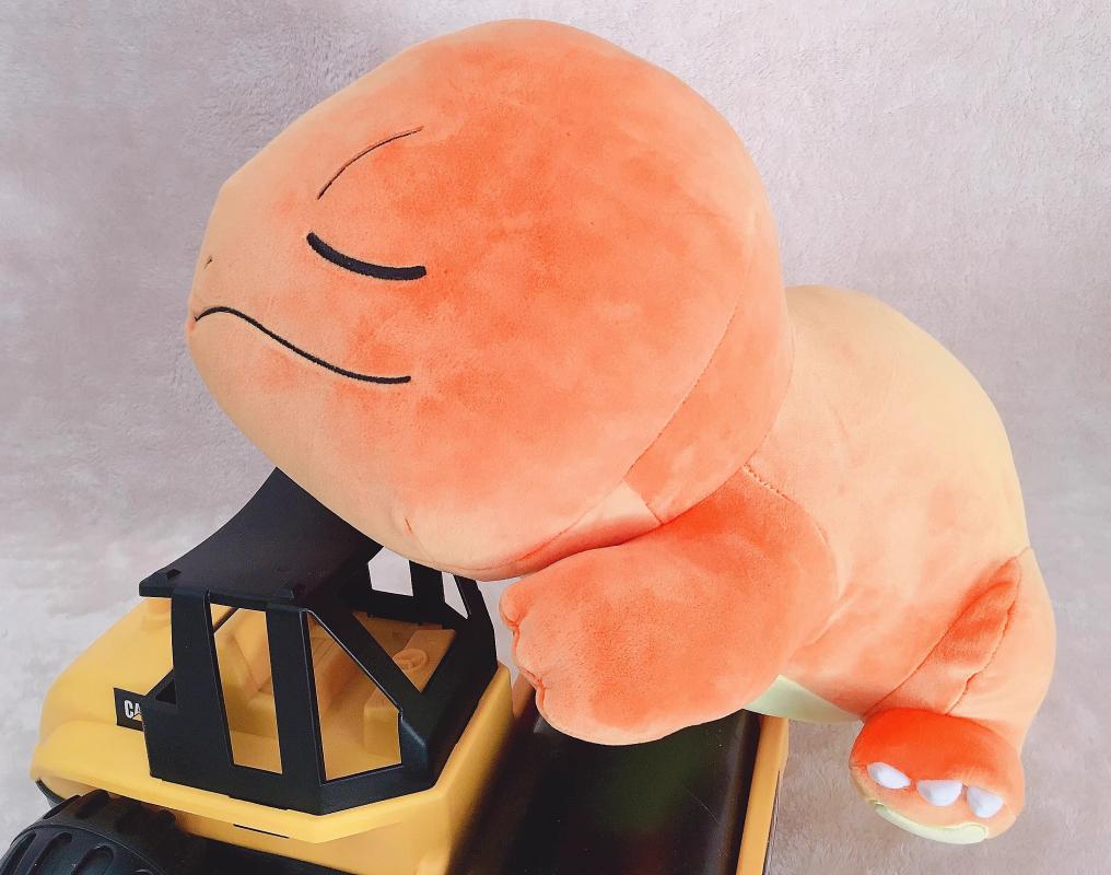 Cute Sleepy Charmander And Pikachu Plush Toy Soft Stuffed Doll Home Decor Christmas Gift For Kids