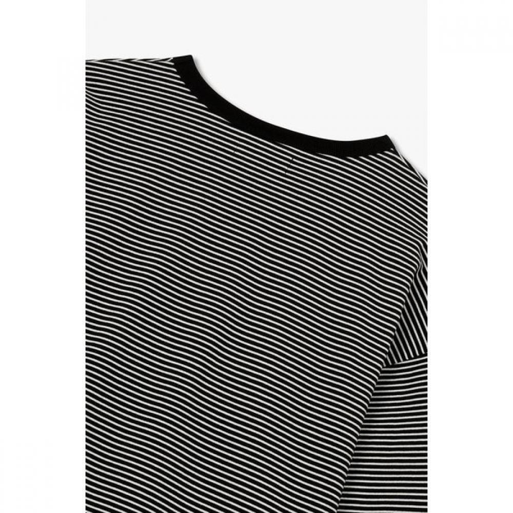 STudio Tomboy STripe Crop T shirT  9175122973 