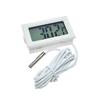 Mini Convenient Digital LCD Thermometer Sensor Hygrometer Gauge Refrigerator Aquarium Monitoring Display Humidity Detector
