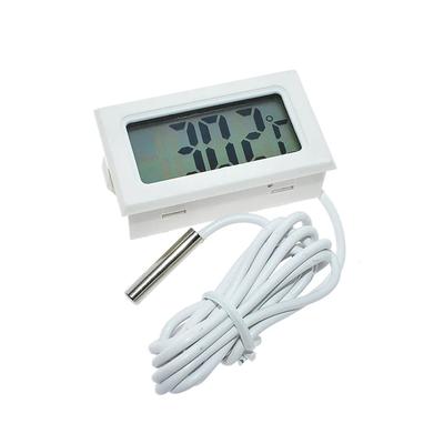 מדחום דיגיטלי LCD מיני נוח, חיישן היגרומטר, מד תצוגה לניטור מקרר, אקווריום, גלאי לחות