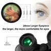 Binoculars Bak4 Prism Hd Night Vision Waterproof Telescope For Bird Watching Travel Football