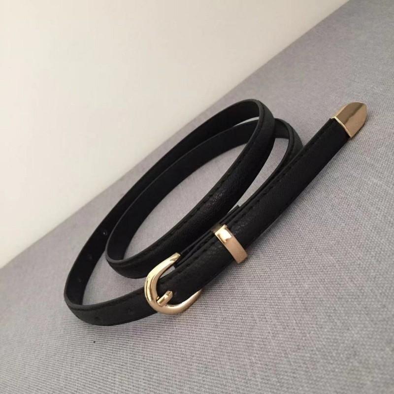 Chic Comfortable And Gold Threepiece Womens Outfit With A Slimming Belt For Effortless Style
