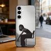 Japanese actress M-Masami Nagasawa Phone Case Black Silicone Soft For Samsung Galaxy A73,A72,A71,A70,A53,A52,A51