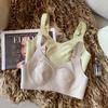 Thin Seamless Lingerie Women's Bra Without Underwire Rabbit Ear Cup Bra Breast Retraction Anti-sagging Large-sized Bra Push Up Bra