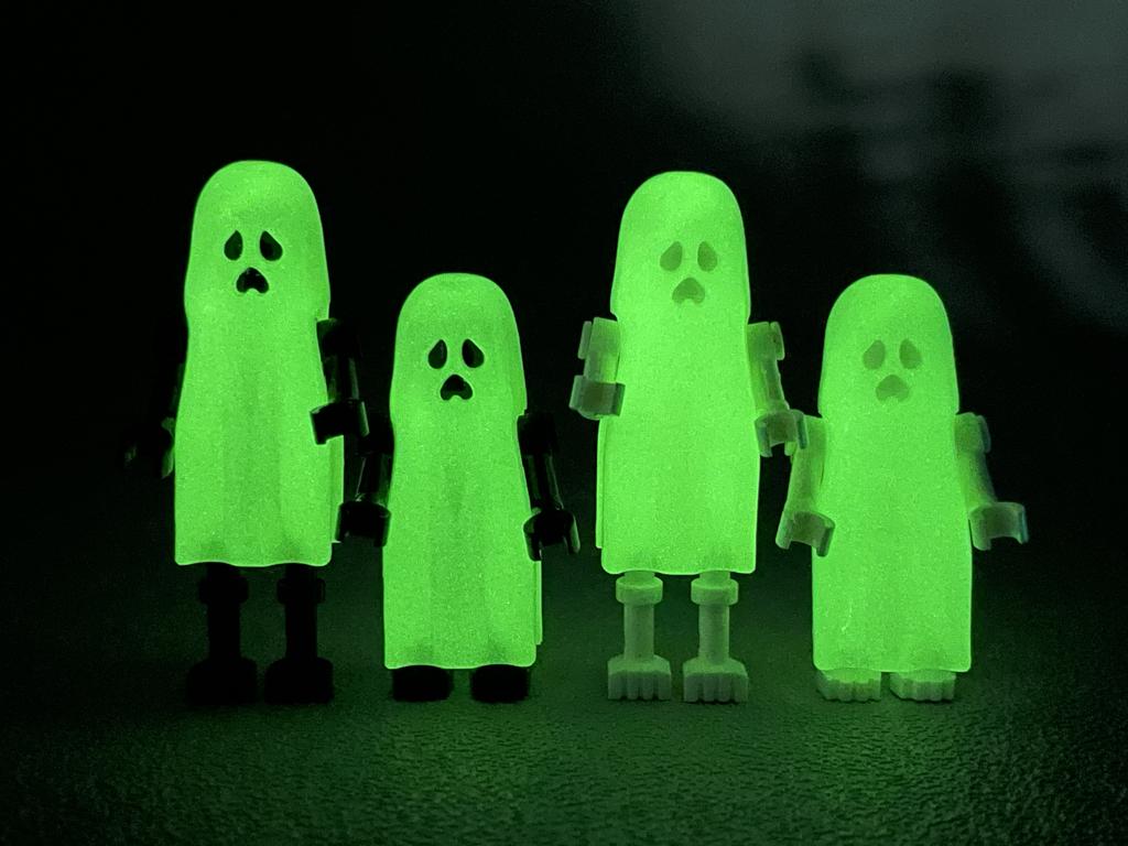 MOC Blocks Halloween Ghost Zombie Coffin Corpse Skeleton Action Figure Construction bricks Mini Dolls Playthings ideal for kids gifts