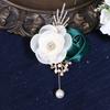 Seidenrosen-Anstecknadeln für Herren, Hochzeits-Bräutigam-Anstecker, Anzug-Corsage, Geschenk, Elegante Party-Abschlussball-Dekoration