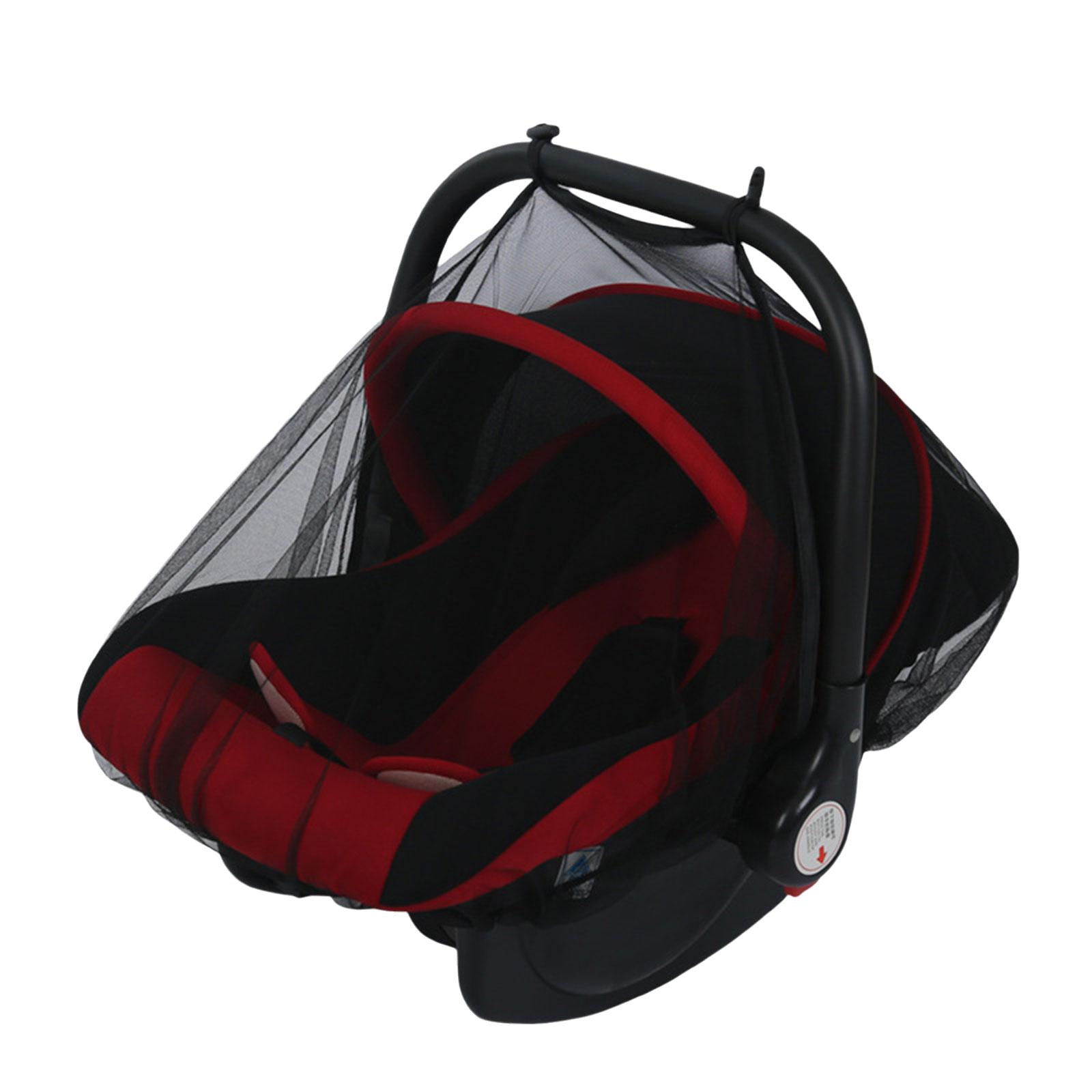 

Противомоскитная сетка для детской люльки, сетчатый чехол для детского автокресла, дышащий чехол для коляски, чехол для предотвращения насекомых для автокресла 3