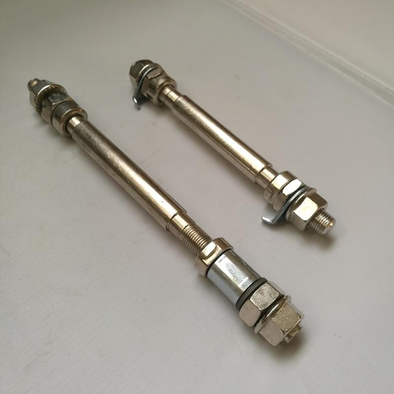 Bicycle/Mountain Bike Bearing Hubs with Solid Front and Rear Axles — Constructed from Stainless Steel (Bicycle Accessories)
