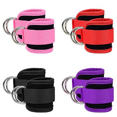 Knöchelriemen für Kabelzugmaschinen – gepolsterte Gymnastikmanschette für Kickbacks-Gesäßmuskeltraining