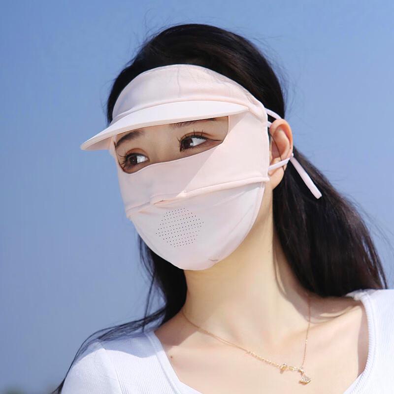 Women s Summer Full-Face Sun Protection Visor Mask One Size