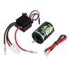 For 1/10 RC Cars Truck Waterproof Welding Wire Motor Alloy Brushed ESC Combo Kits for Children Playing Christmas Gift