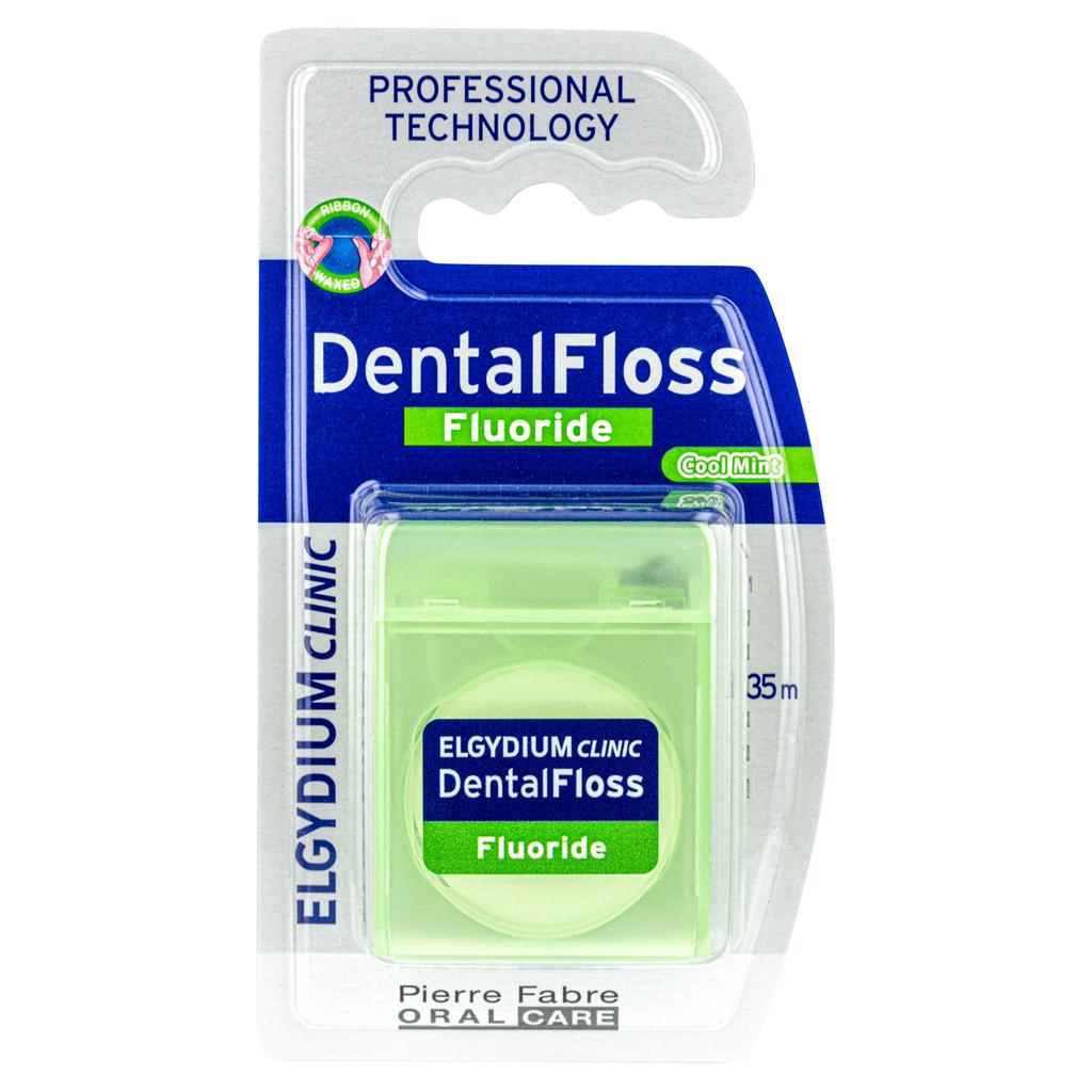 Elgydium Clinic, Dental Floss With Fluoride, 35M