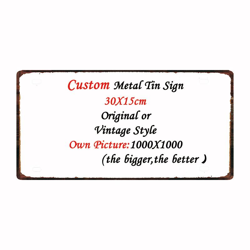 Spain Thailand France Chile City Metal Sign Tin PlateTravel Souvenir Vintage Poster Bar Wall Shop Home Decor 6x12 Inch DC-0109B