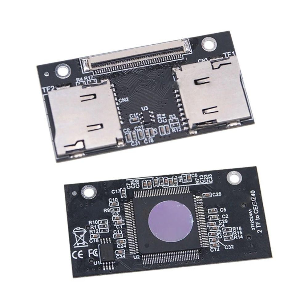 

40pin TF Card To CE Double Slot Memory 40PIN Converter Replacement TF Adapter Card