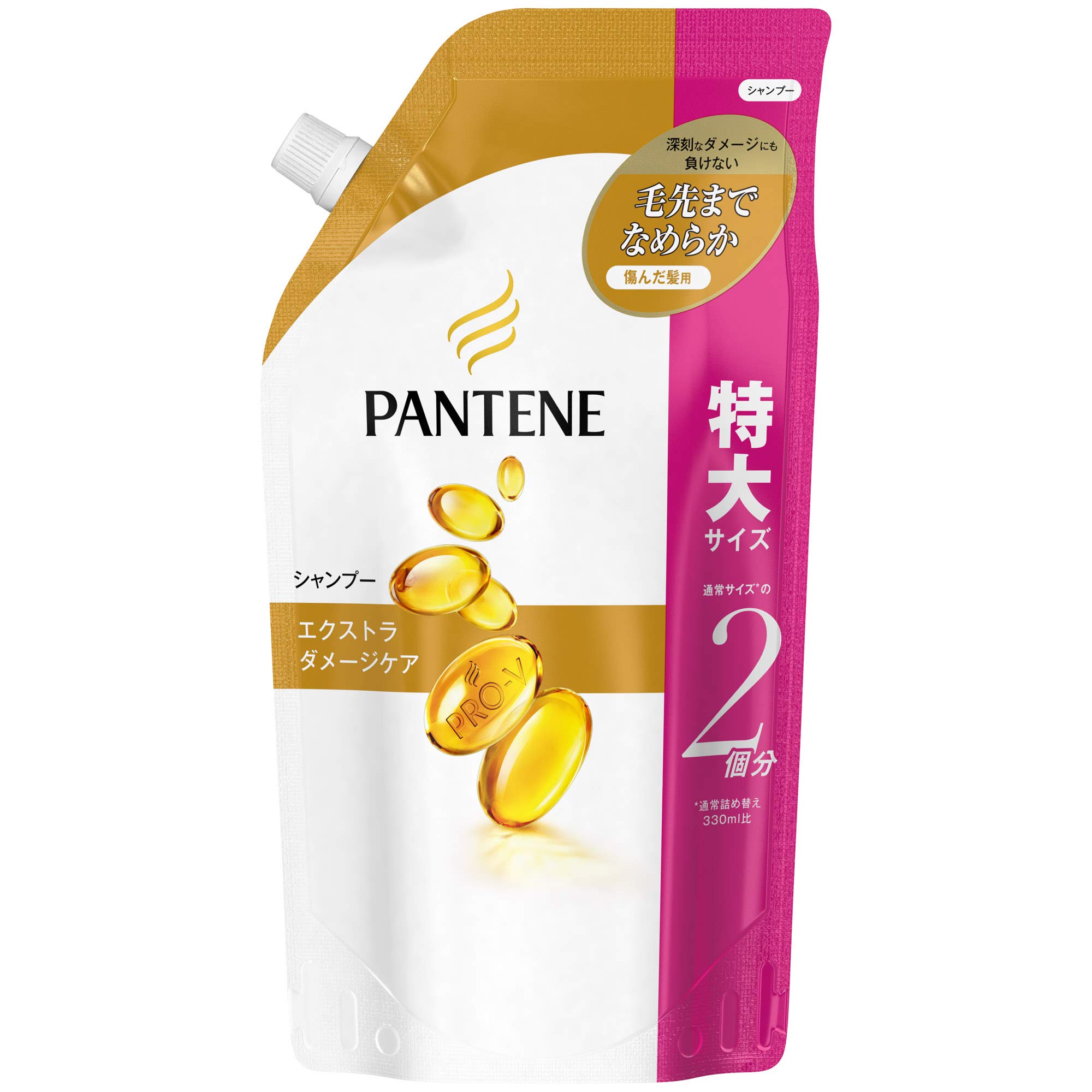 

Сменный блок шампуня Pantene Extra Damage Care Extra Large Size