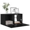 TV Cabinet Set 3 pcs Black 60 x 30 x 30 cm Engineered Wood