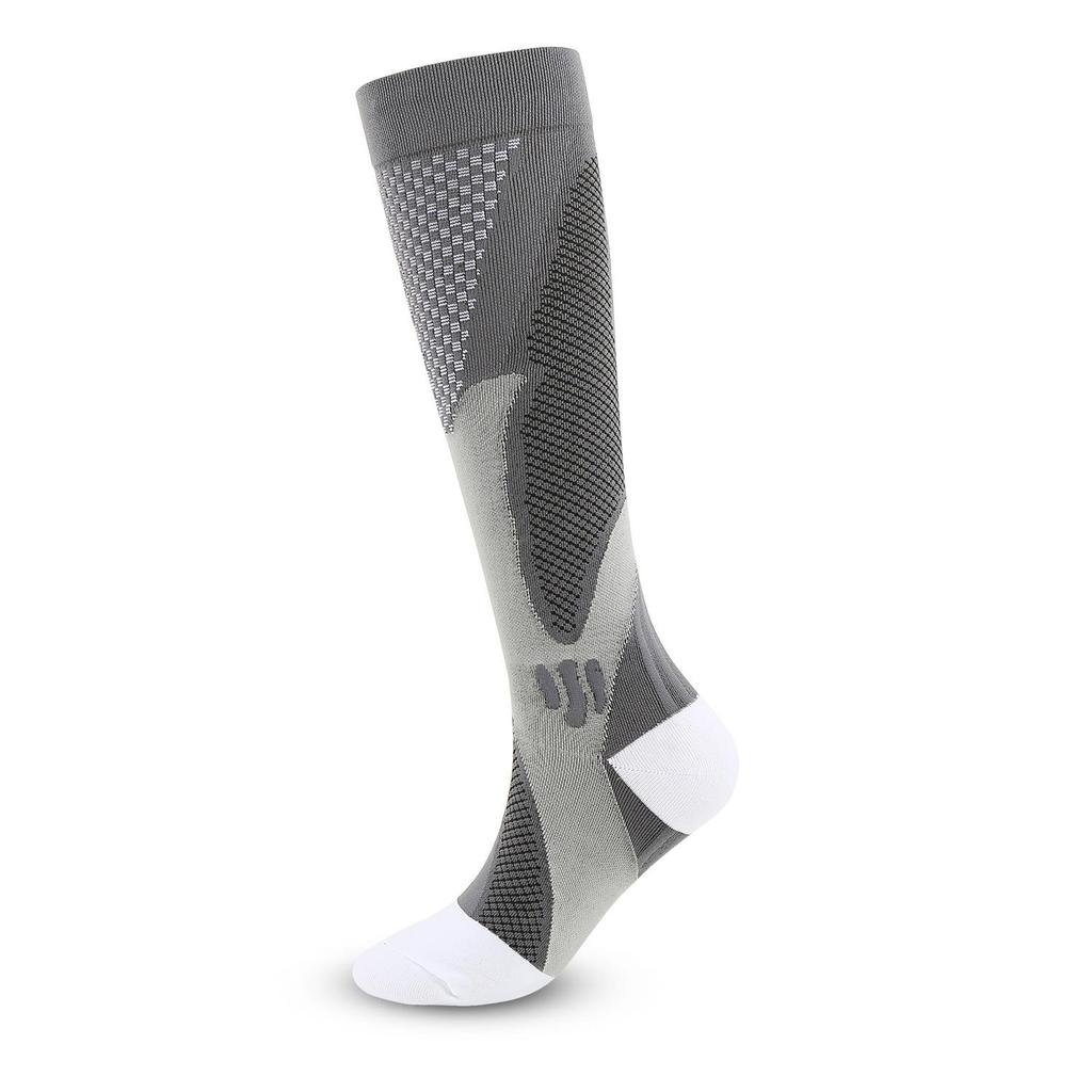 Unisex Nylon Compression Socks: Knee-High for Cycling, Football, Running & Outdoor Sports