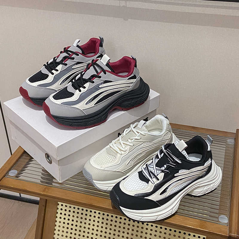 Fashion Without Heels Chunky Women's Ski Skate Shoes Tennis Sneakers 46 Size New Arrival Sports Technology Trends Real Twnis