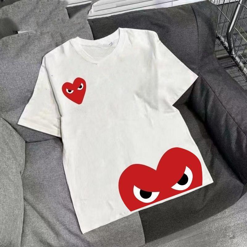 Men's T-Shirt Unisex All Cotton Round Neck Y2K Retro Trendy Pattern Printed Short-Sleeved Shirt