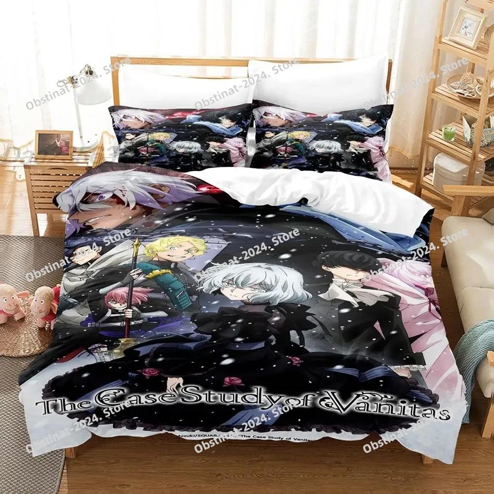 The Case Study of Vanitas Bedding Set Bed Set Duvet Cover Sheet Pillowcase Soft Quilt Cover Full Queen King Size 3D Print Anime