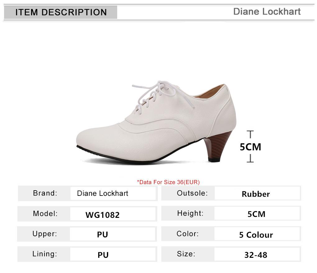 Fashion 2025 Spring Autumn Women Oxford Lace Up Shoes Vintage Round Toe Women Ankle Boots England Style high heels Ladies Chaussure femm