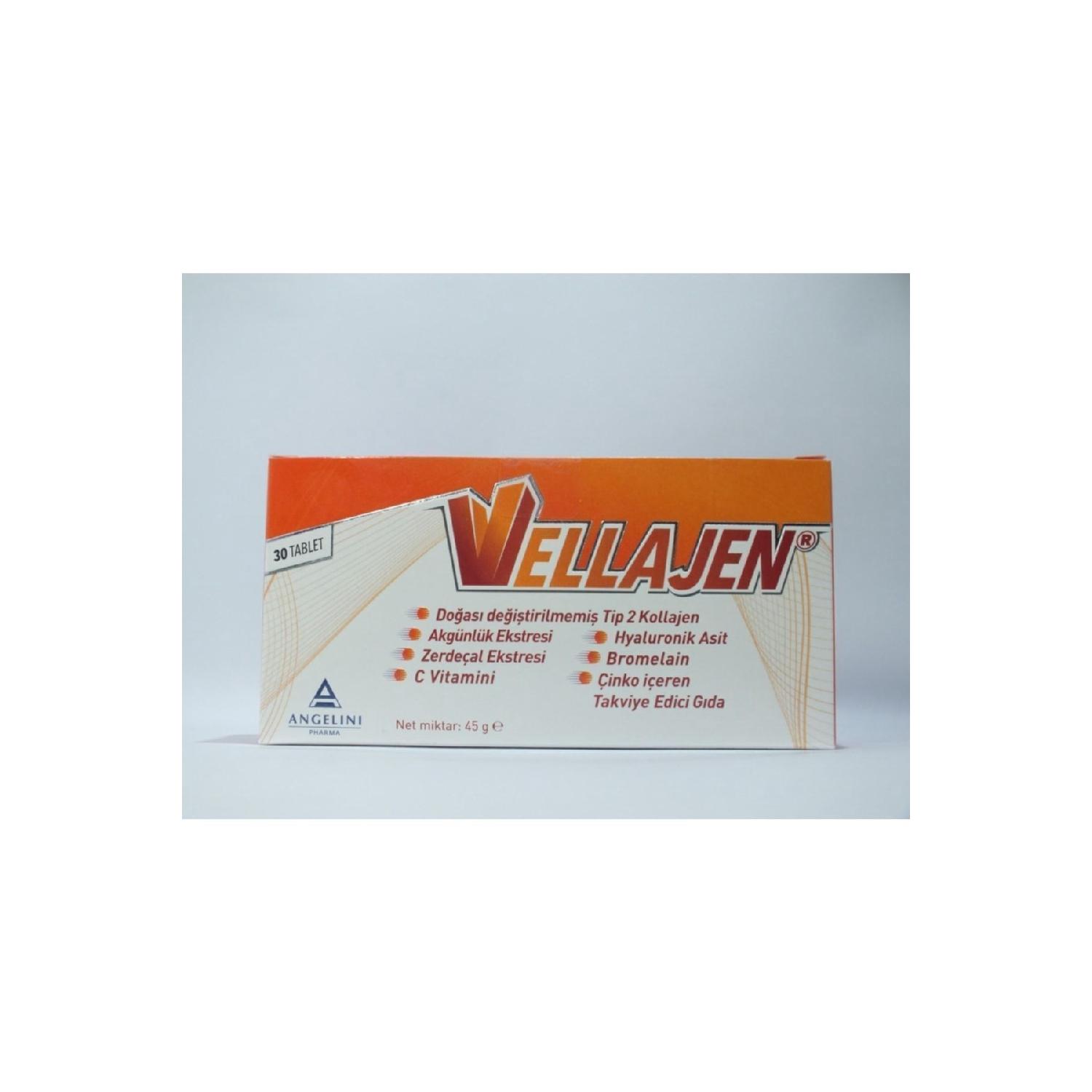 

Vellagen Type 2 Kollagen 30 Tablet