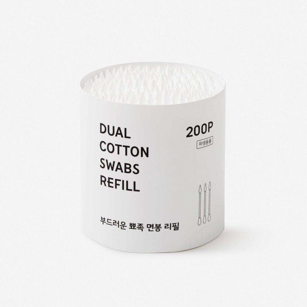 

Soft pointed cotton swab refill 200P (refill)