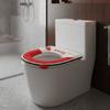 Universal Cute Printed Toilet Seat Cover Cartoon Washable Toilet Pad Anti-Slip Warm Toilet Seat Cushion Bathroom