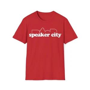 Speaker City T-Shirt | Old School Unisex Softstyle Tee 4XL
