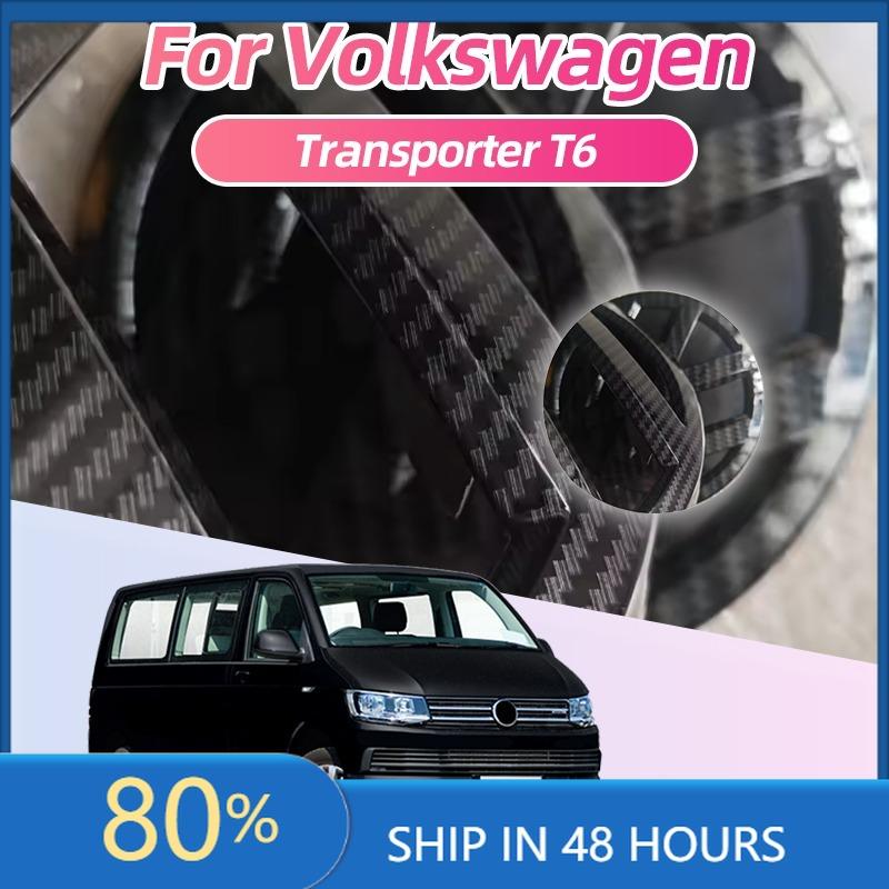 BGL1 2026 New For VOLKSWAGEN VW 3D ABS Car Hood Front Bonnet Grill Rear Trunk Emblem Logo Badge Cover For Transporter T6 2016 2017 20