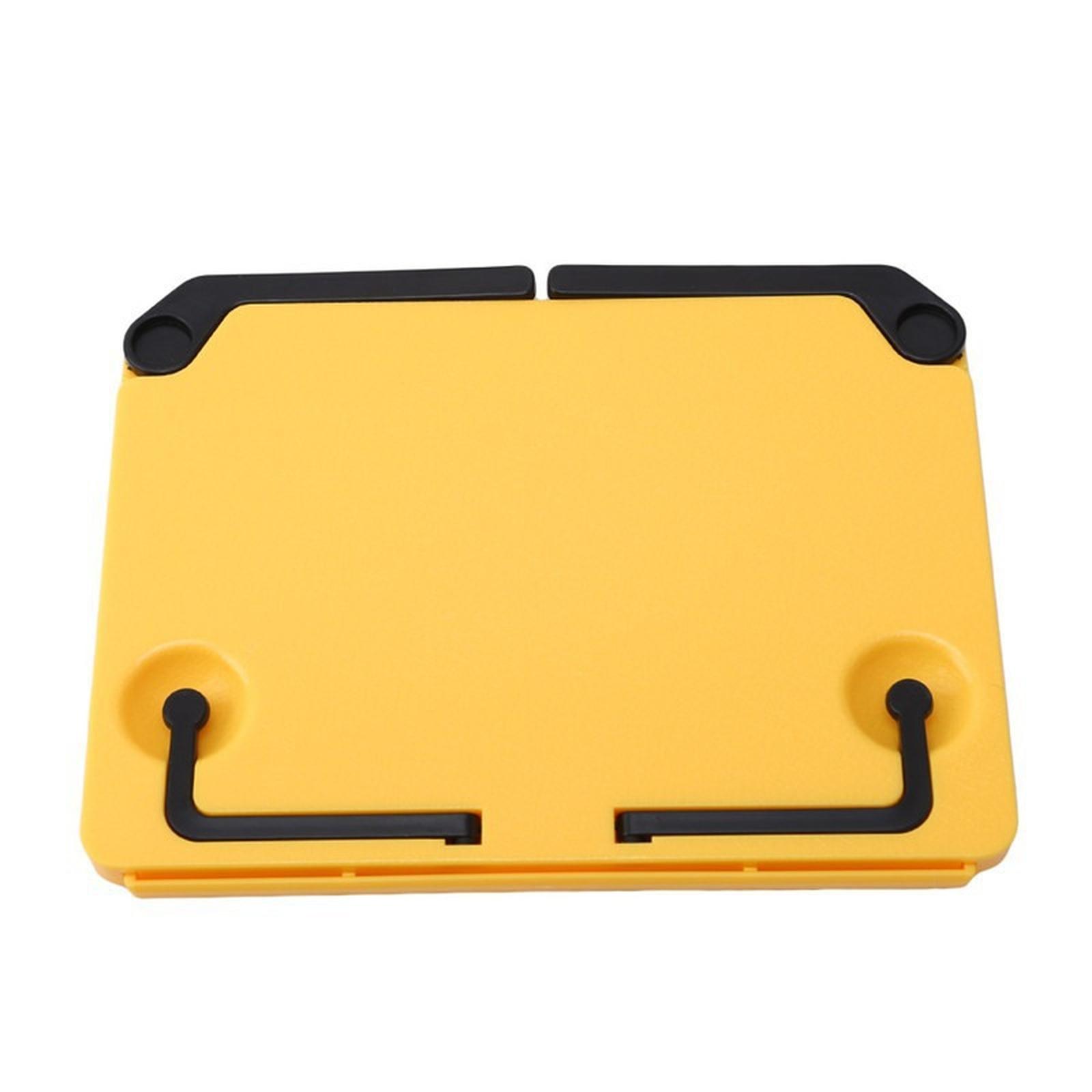 

Adjustable Reading Book Stand, Multi-purpose Reading Rest Book Holder For Reading & Study one size жовтий