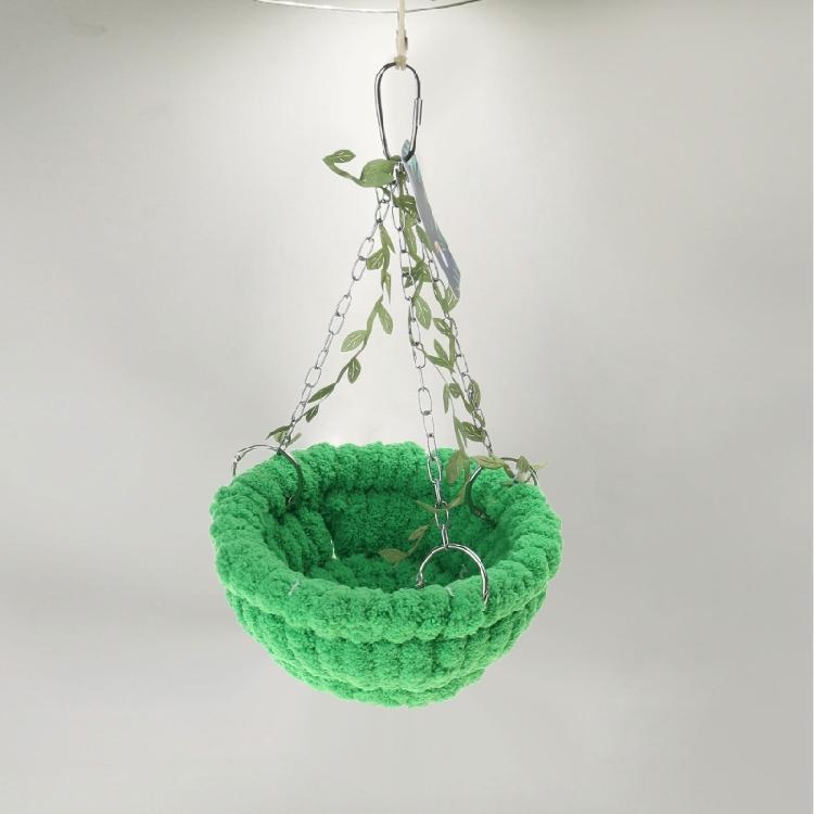 Bird Nests Parrots Warm Plush Nest Hanging Hammock Small Bird Cage Accessories