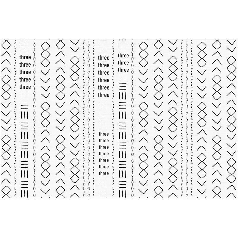 Covorașe de baie și ușă marocane, antiderapante, cu uscare rapidă