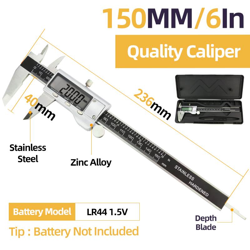 Vernier Caliper With Meter Dial Calipers Metal gauge Micrometer Ruler Metal Caliper Stainless Steel Gauge Depth Measuring Tools
