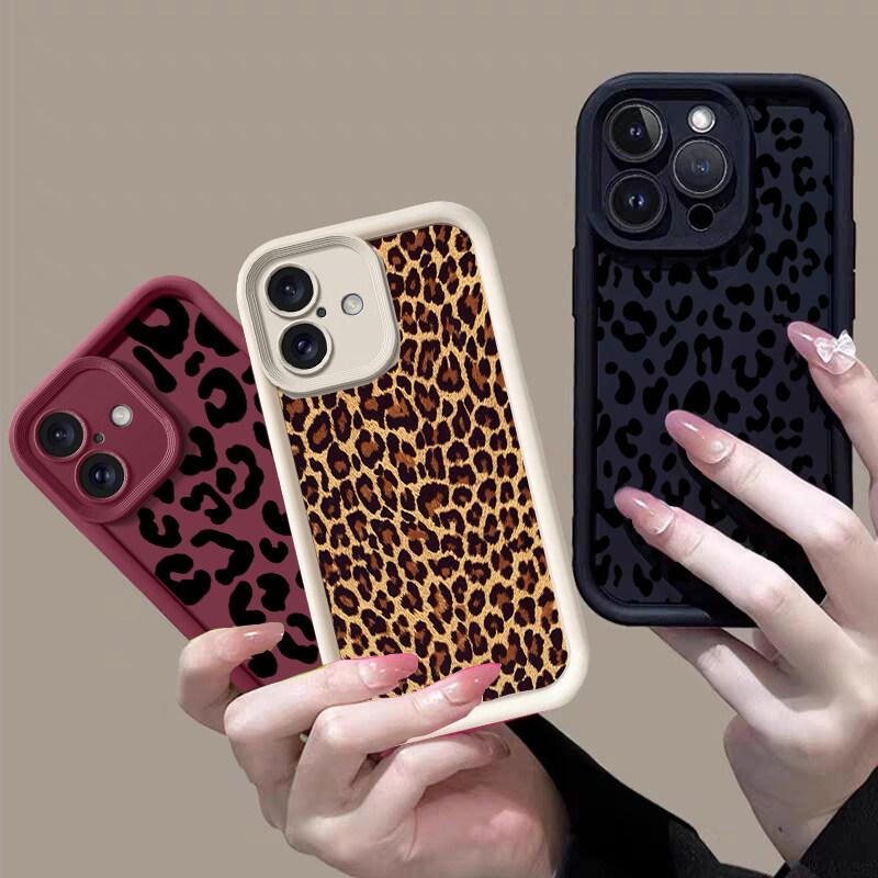 Retro Leopard Case for Huawei Honor 300 200 Pro 90 Lite 5G Magic 6 Pro Nova 11 11i 9 10 SE 5T Y9S X7 X9 P40 Lite P30 Pro Cover