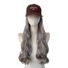 Wig Cap Long Wavy Hair Wave Synthetic Daily Use Black