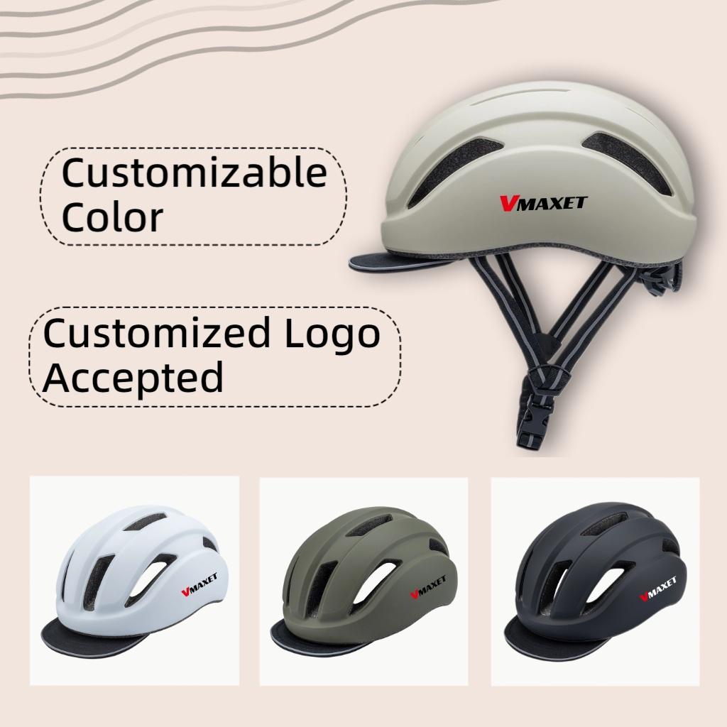 Ventilated Lightweight Youth's City Cycling Helmet with Removable Visor CE Certified Sport Safety Design