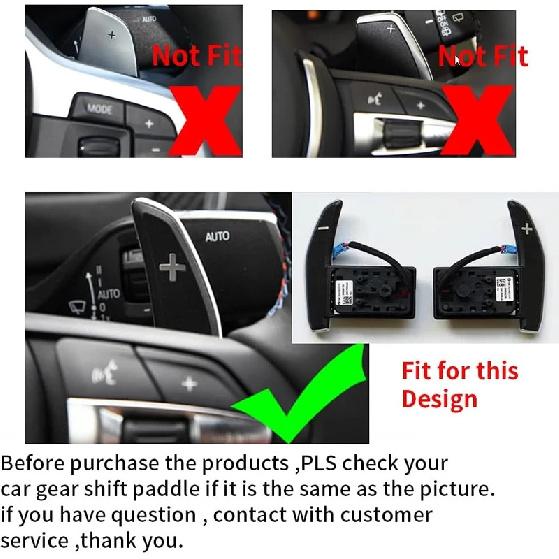 Paddle Shifter for BMW M2 M3 M4 M5 X5M X6M F87 F85 F86 F80 F82 F83 F10 M6 F12 2016-2019 Aluminum Alloy Car Shift Paddle Extended