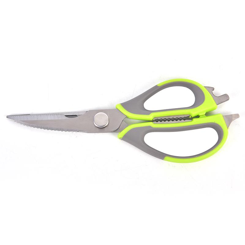 Multifunction Kitchen Cutter Knife Shears Scissors Heavy Duty 8 Features