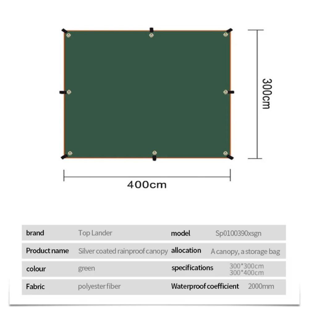 1PC Outdoor Camping Sunshade Umbrella Sun Protector Interior Beach Sunshade Lightweight Portable Sun Shade Tent Camping
