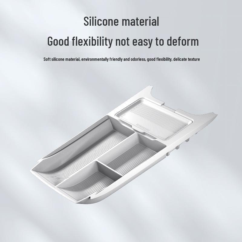 Baojun Xiangjing Center Console Silicone Storage Organizer and Glasses Holder