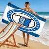 Hertha Legacy Print Beach Towel, Large Soft Quick Dry Towel for Beach Camping Swimming
