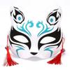 2 Stück Japanischer Anime Füchse Maske Cosplay Anime Cosplay Zubehör Halbgesichtsmasken Maskerade