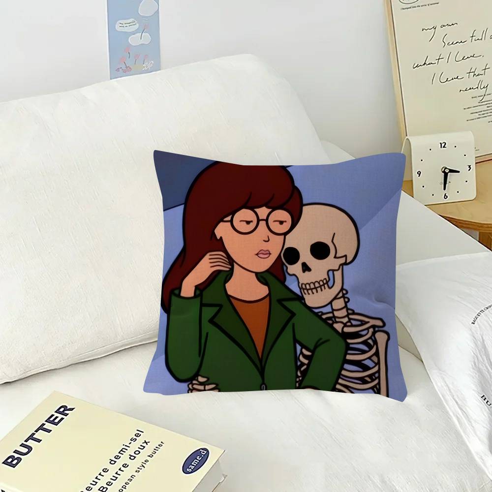 Cartoon Daria Sitcom   Pillow Cover Design Cushion Cover Decor Holiday Decorati
