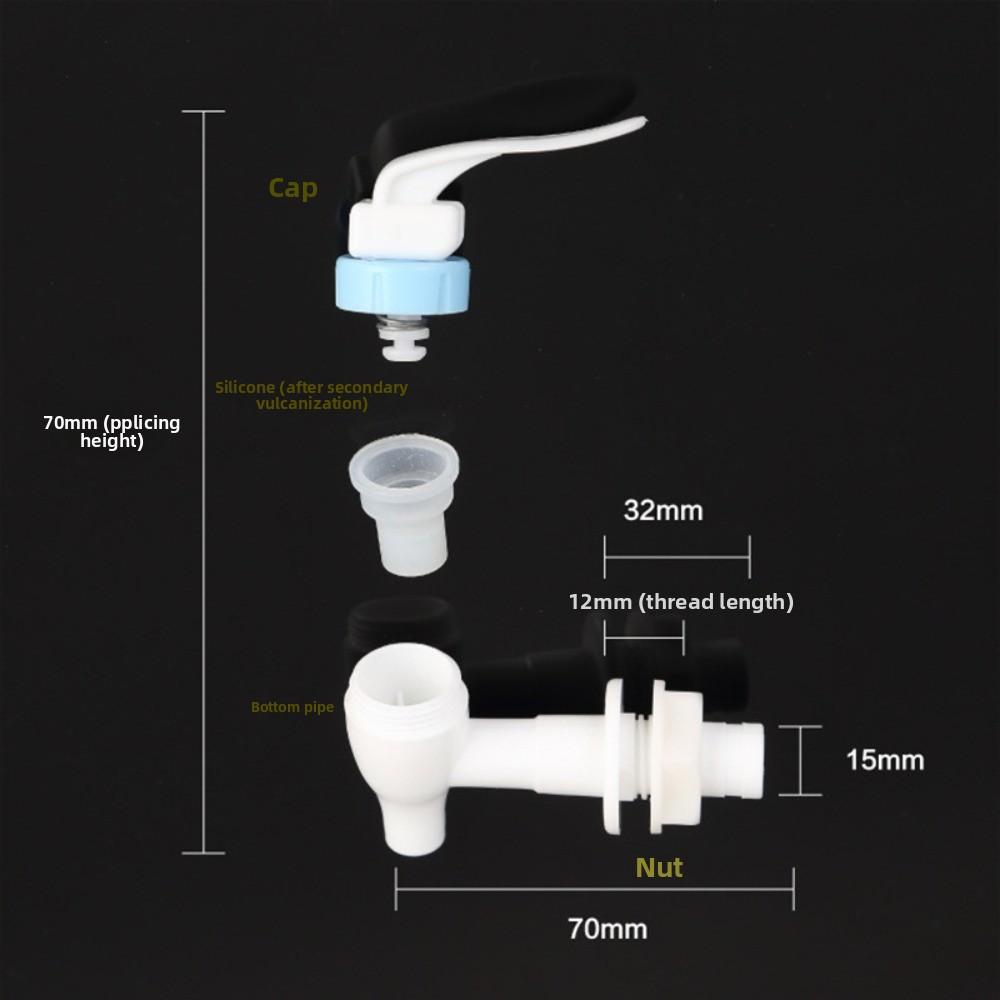 Kunststoff Glas Weinflasche Wasserhahn Krug Fass Wassertank Wasserhahn mit Filter Weinventil Wasserspender Schalter Zapfhahn Auslaufhähne
