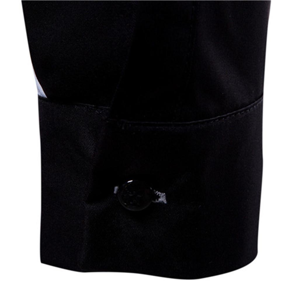 

(SU)Мужские Оксфордские формальные повседневные костюмы с длинным рукавом, облегающие футболки, классические рубашки, блузка, топ