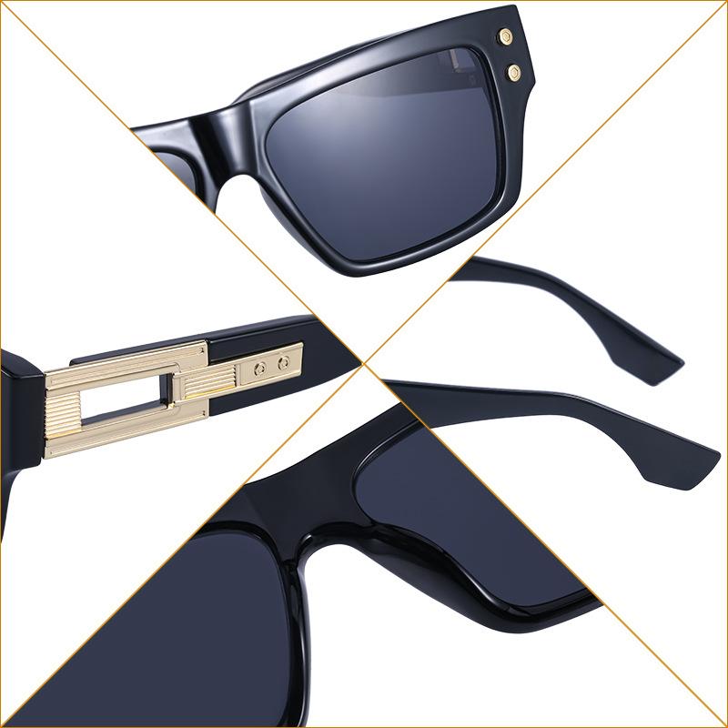 JYL TS Unisex Small-Frame Square - Driving Sun-Protective Trendy Eyewear H2852
